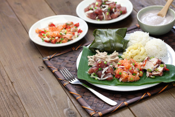 hawaiian traditional plate lunch © uckyo