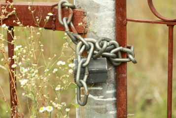 chain and lock