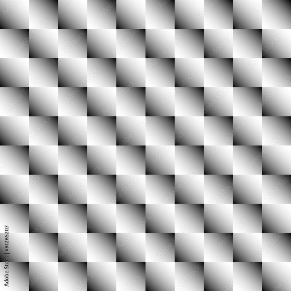 Poster series of abstract seamless patterns with squares. vector.