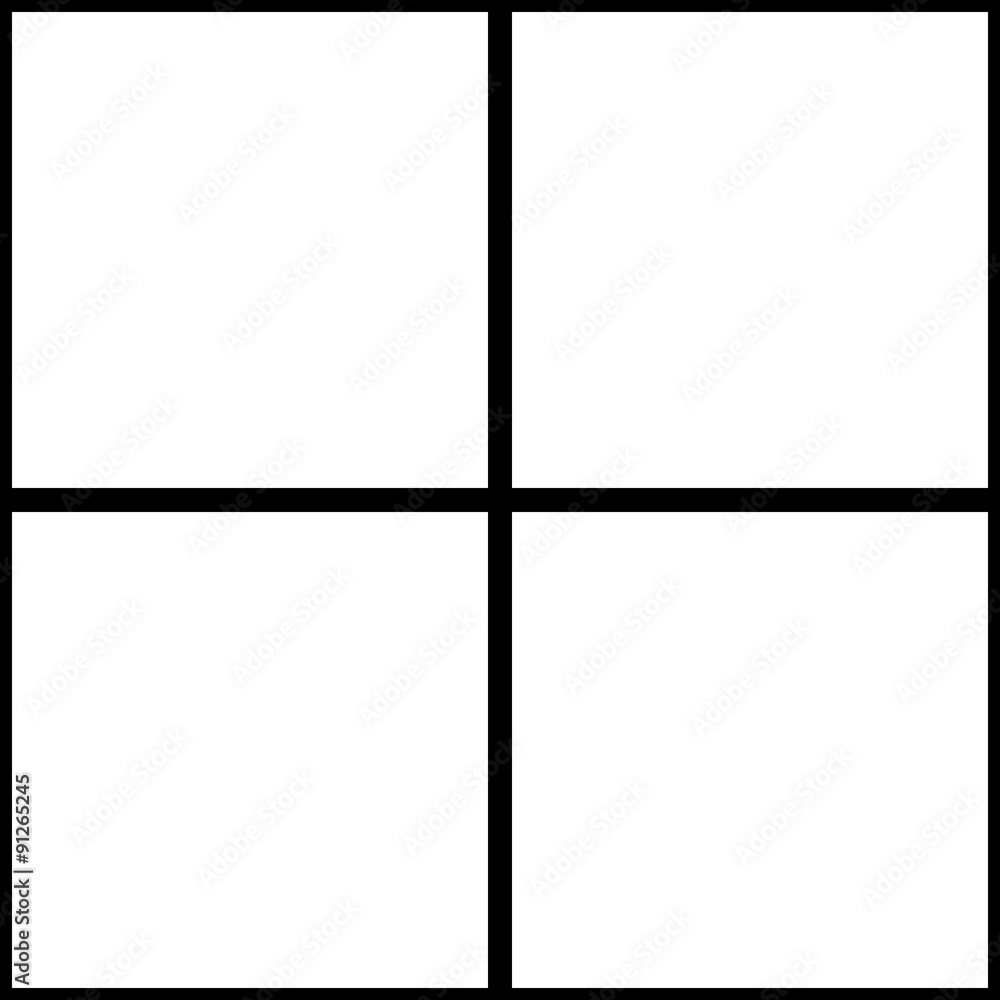 Poster series of abstract seamless patterns with squares. vector.