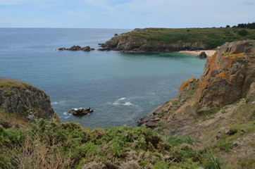Fototapeta premium Cote sauvage de l'ile d'Yeu, vendée