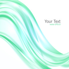 Abstract vector wave illustration.