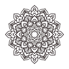 Vector mandala ornament