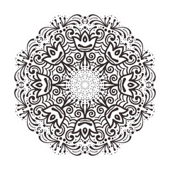 Vector mandala ornament