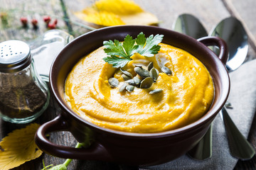 Pumpkin soup