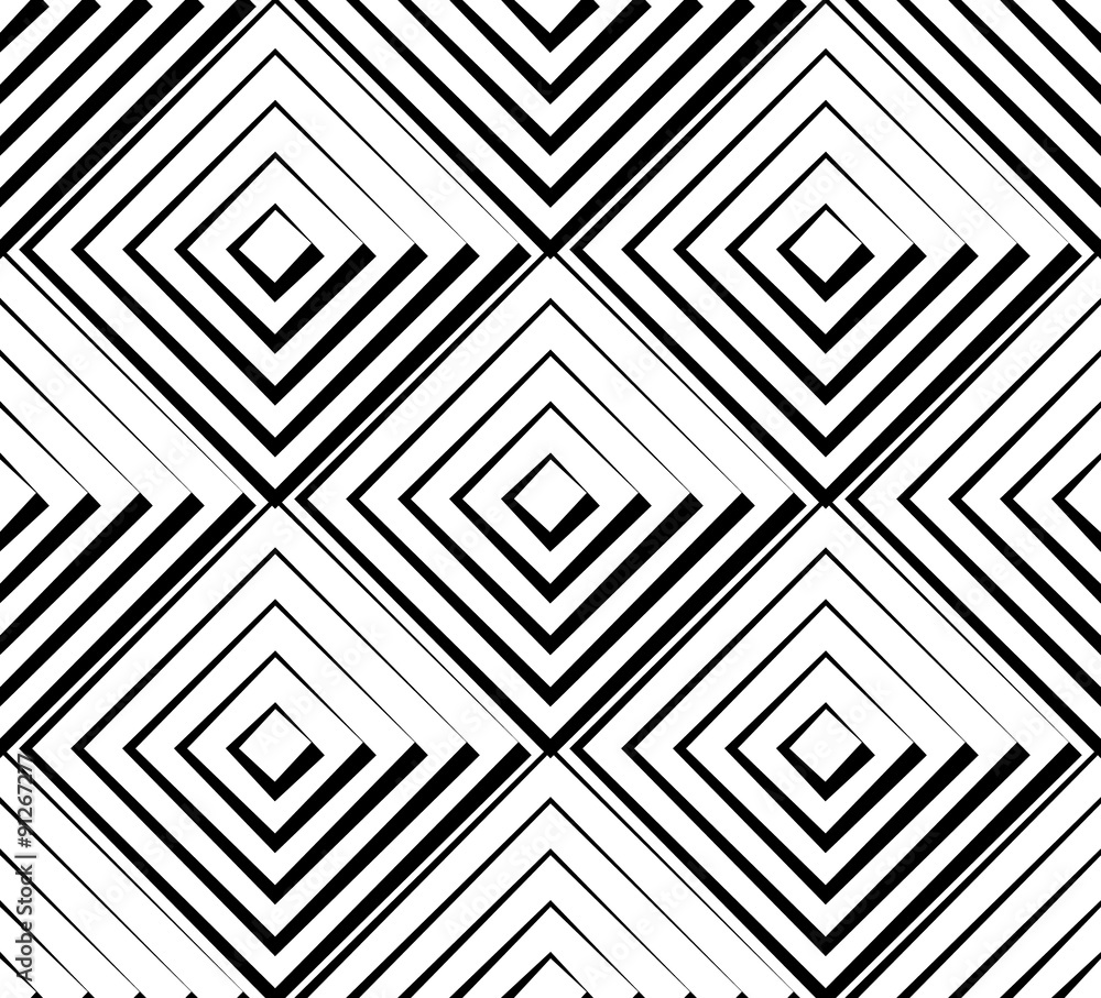 Poster square pattern series. seamlessly repeatable vector illustration