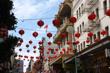 Deurstickers Chinatown San Francisco © JFBRUNEAU