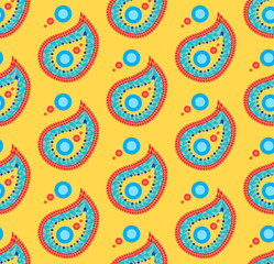 Seamless indian pattern