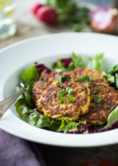 Kimchi Cakes