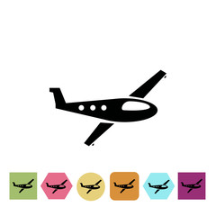 Private plane icon