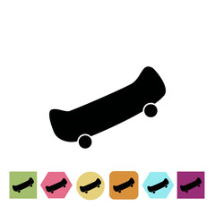 Scateboard icon