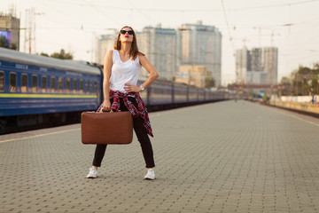 Fototapeta premium Railway station