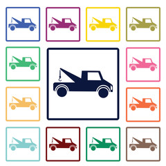 Truck crane icon