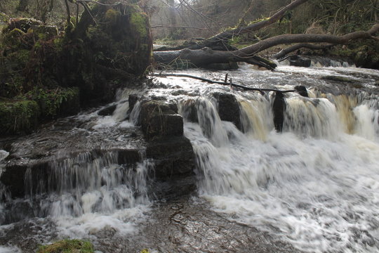 Lynn falls, Dalry, North Ayrshire, Scotland.