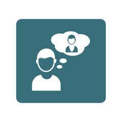 Man thinking about man