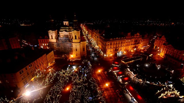 Prague Old Town main square 