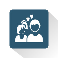 People in love icon