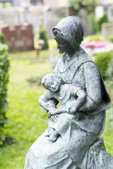 Mutter mit dem Kind