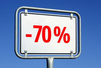 70% Rabatt