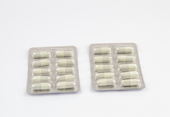 Blister of capsules isolated