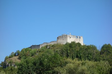 Fototapeta na wymiar Burg über Kallmünz