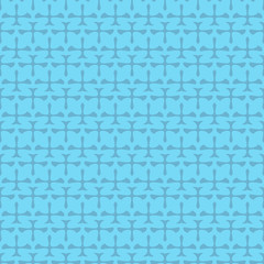 Blue seamless pattern