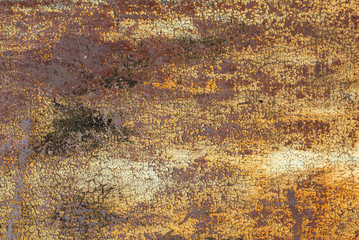 chipped paint on iron surface texture background