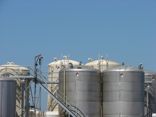 industrial silo tanks