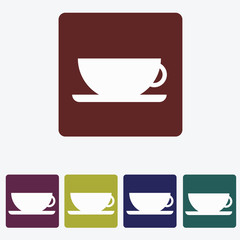 Coffee cup icon vector illustration