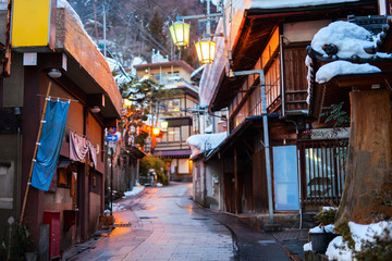 Hot spring resort town Shibu Onsen