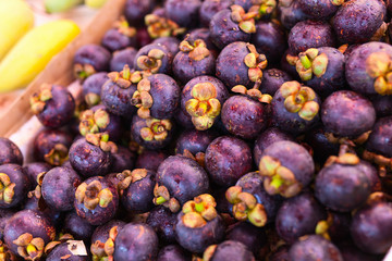 Mangosteen fruits