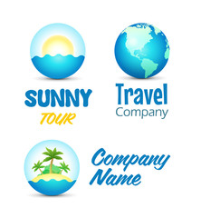 Icons for Travel Web Site