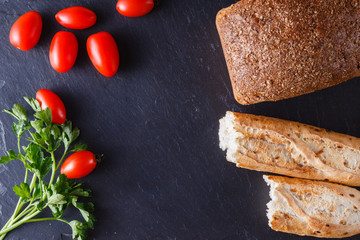 Breakfast menu concept