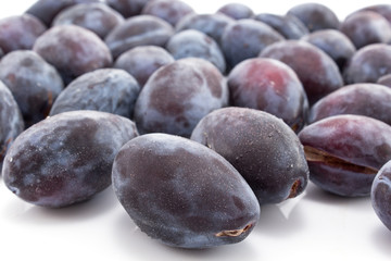 Ripe plums