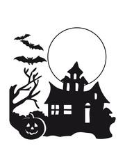 halloween pumpkin bat