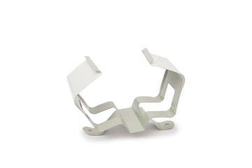 Pipe connector isolated on the white