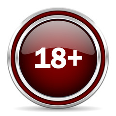 share red glossy web icon