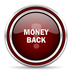 share red glossy web icon