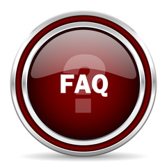 share red glossy web icon