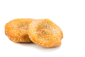 Fried bread bun, or known as Ham Chim Peng, popular food in Malaysia