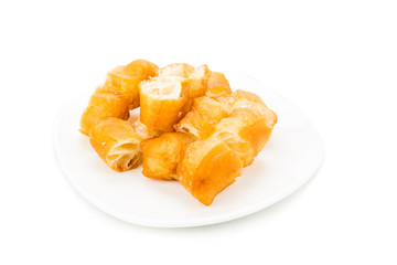 Fried bread stick or popularly known as You Tiao, a popular Chinese delicacy
