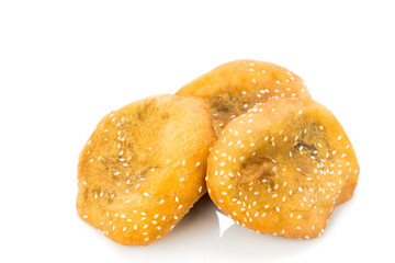 Fried bread bun, or known as Ham Chim Peng, popular food in Malaysia