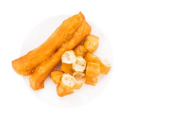 Fried bread stick or popularly known as You Tiao, a popular Chinese delicacy