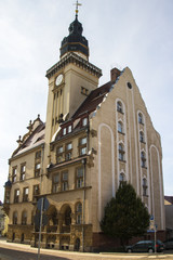 Obraz premium Town hall of Werdau, Germany