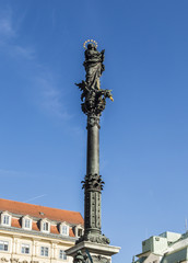 Fototapeta na wymiar marian column in vienna am Hof
