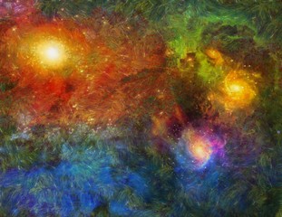 Deep Space Painting