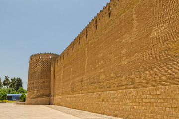 Shiraz Citadel wall and Vakil Fortress © Dario Bajurin