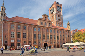 Town Hall in Torun, Poland