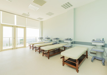Fototapeta na wymiar Room in the modern hospital