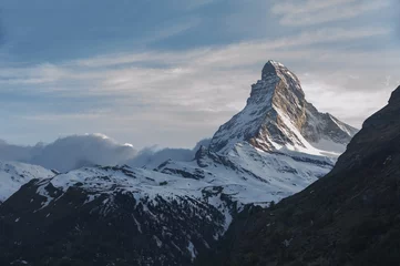 Fotobehang Matterhorn Berg Matterhorn, Zermatt, Zwitserland